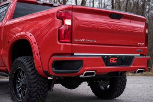 Ram 2500 Multi Function LED Tailgate Light Strip - Rear - Rough Country - Quad Row - Red and White - '10-'19